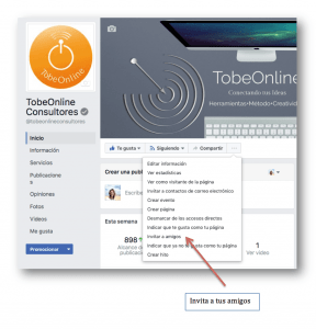 Manual básico de Facebook para uso profesional